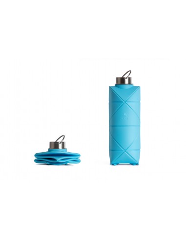 Collapsible bottle DiFOLD Origami Bottle Sky Blue