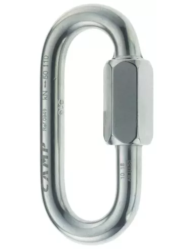 Karabinek mailon Camp Oval Quick Link Stainless 10 mm