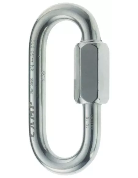 Karabinek mailon Camp Oval Quick Link Stainless 10 mm