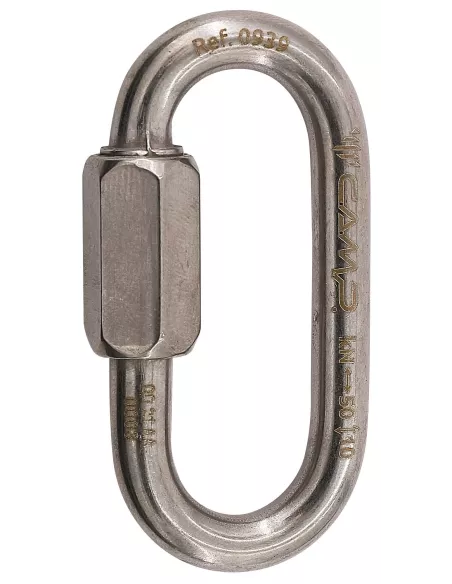 Karabinek mailon Camp Oval Quick Link Stainless 8mm