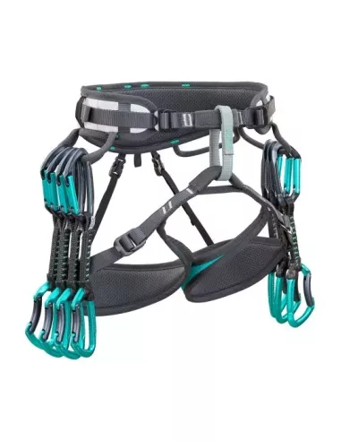 Quickdraws Climbing Technology Lime Set UL Aquamarine 12cm