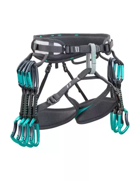 Quickdraws Climbing Technology Lime Set UL Aquamarine 12cm