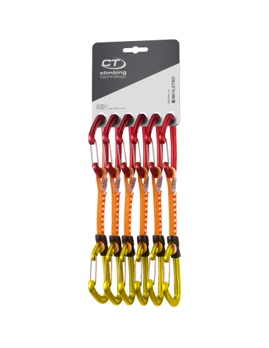 Quickdraws Climbing Technology Fly-Weight Evo Set UL Red 12cm