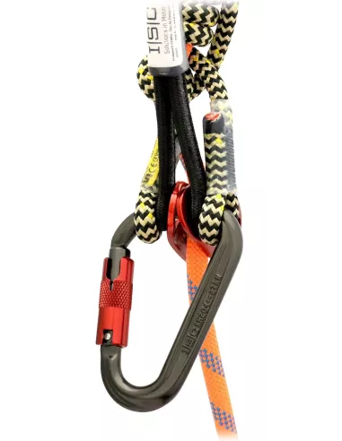 Przyrząd zaciskowy ISC Rope Wrench Twin Tether Kit