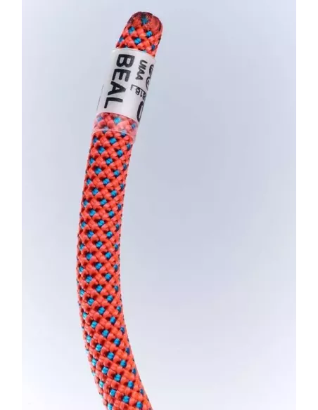 Climbing rope Beal Joker Unicore 9,1mm Golden Dry Orange 50m
