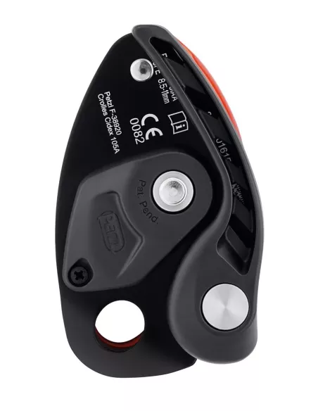Belay device Petzl Neox Black