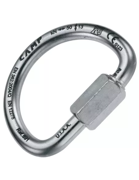 Carabiner Camp D Quick Link Steel 10mm Carabiner Camp D Quick Link Steel 10mm