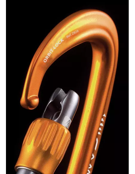 Karabinek wspinaczkowy Camp Orbit Lock Orange