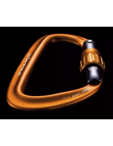 Karabinek wspinaczkowy Camp Orbit Lock Orange