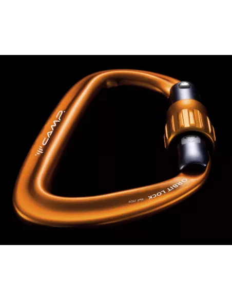 Karabinek wspinaczkowy Camp Orbit Lock Orange