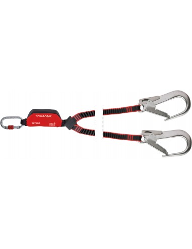 Lanyard Camp Retexo Rewind Double Alu MGO 135cm