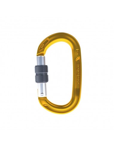 Carabiner Singing Rock OXY Screw Gold