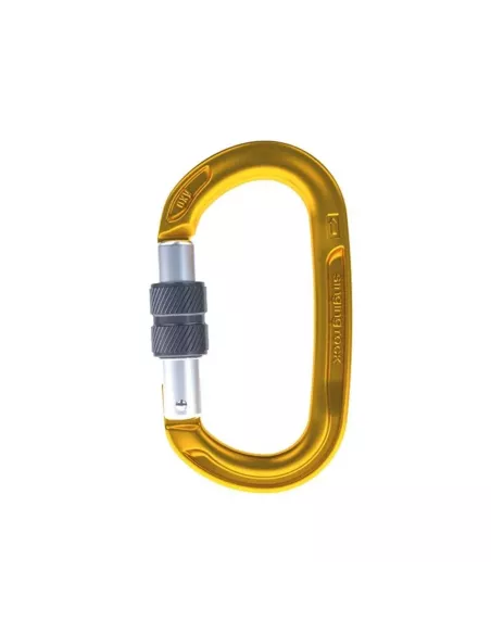 Karabinek wspinaczkowy Singing Rock OXY Screw Gold