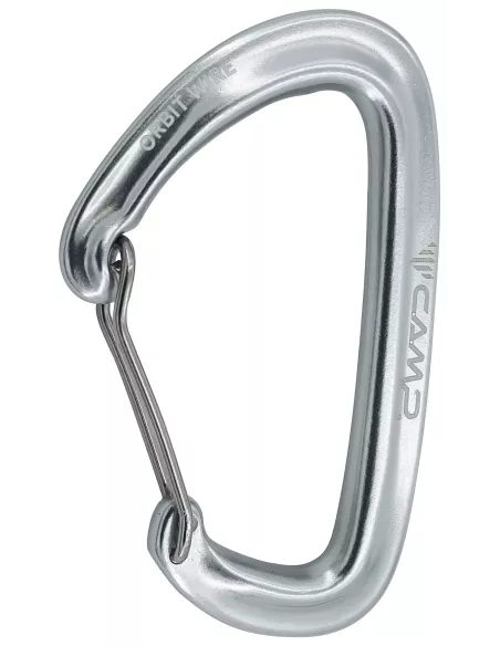 Karabinek wspinaczkowy Camp Orbit Wire Silver