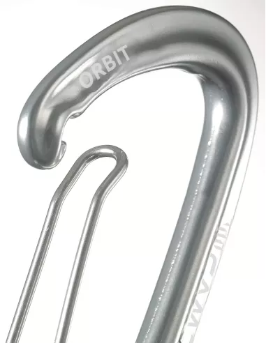 Karabinek wspinaczkowy Camp Orbit Wire Silver