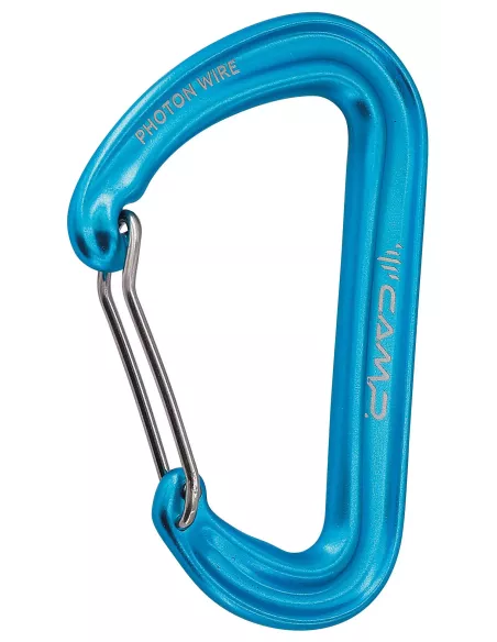 Karabinek wspinaczkowy Camp Photon Wire Blue
