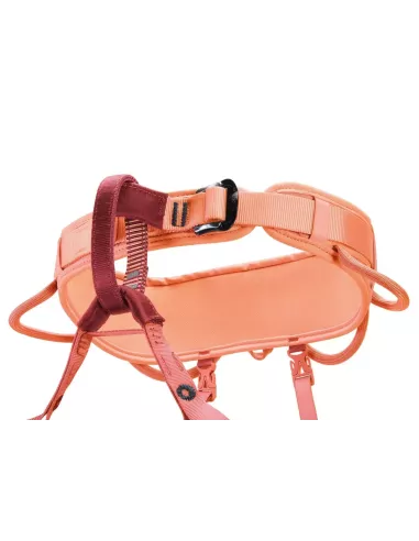 Uprząż wspinaczkowa Petzl Corax LT Women Coral Sand