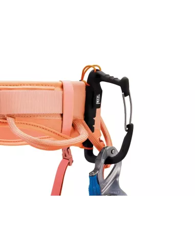 Uprząż wspinaczkowa Petzl Corax LT Women Coral Sand