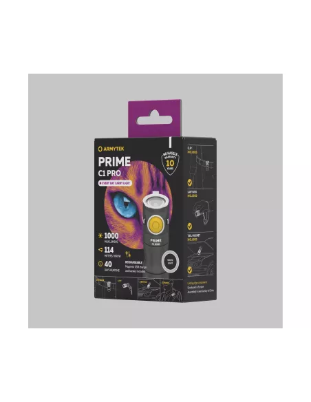 Flashlight Armytek Prime C1 Pro White