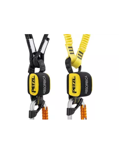 Lonża z karabinkami Petzl Absorbica-Y MGO 80