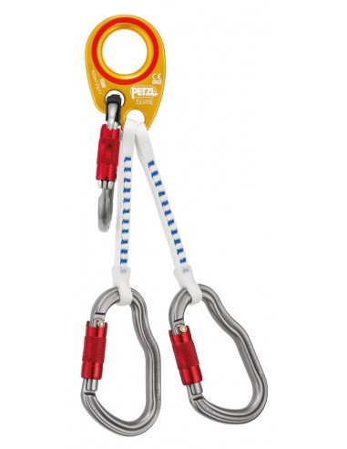 Helicopter lanyard Petzl Iguane 25cm