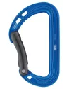 Climbing carabiner Petzl Spirit Bent Gate Blue