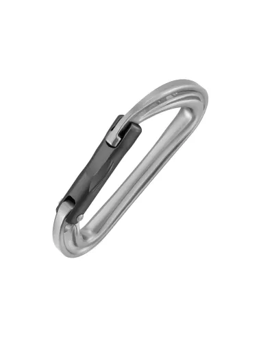 Climbing carabiner Petzl Spirit Bent Gate Gray