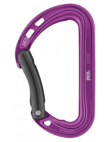 Carabiner Petzl Spirit Bent Gate Violet