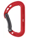 Climbing carabiner Petzl Spirit Bent Gate Red