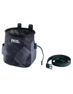 Chalk bag Petzl Saka Dark Gray
