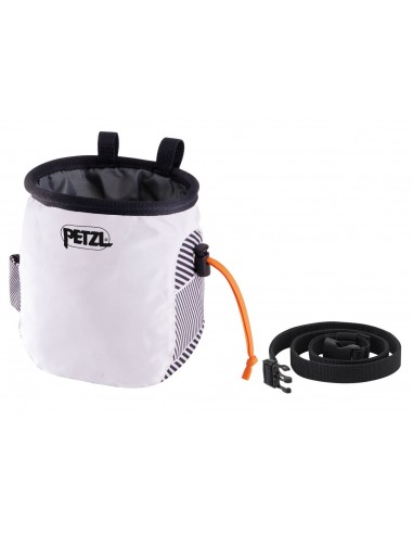 Chalk bag Petzl Saka White dazzle