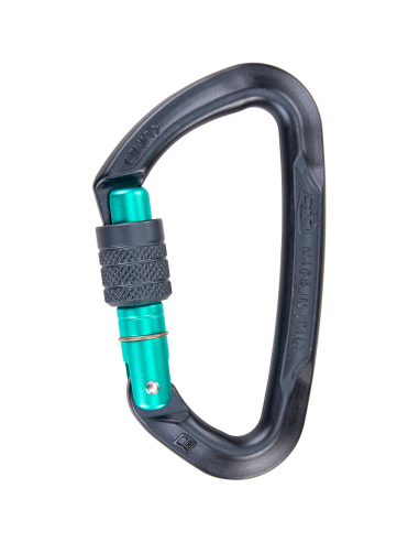 Karabinek Climbing Technology Lime CF SG Antracite