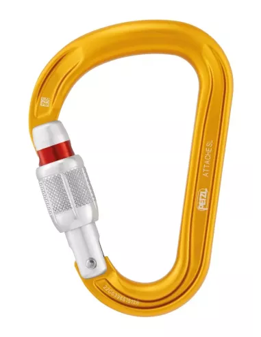 Carabiner Petzl Attache Yellow