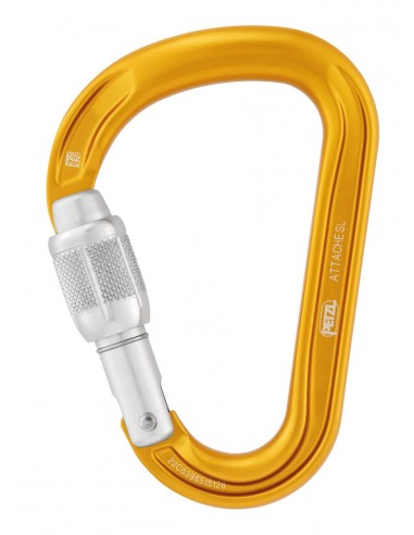 Carabiner Petzl Attache Yellow