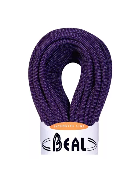 Climbing rope Beal Joker Unicore 9,1mm Dry Cover Purple 60m