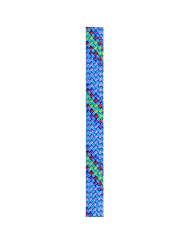 Lina wspinaczkowa Beal Top Gun Unicore 10,5mm Dry Cover Blue 50m