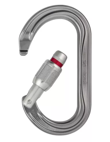 Climbing carabiner Petzl OK Screw Lock