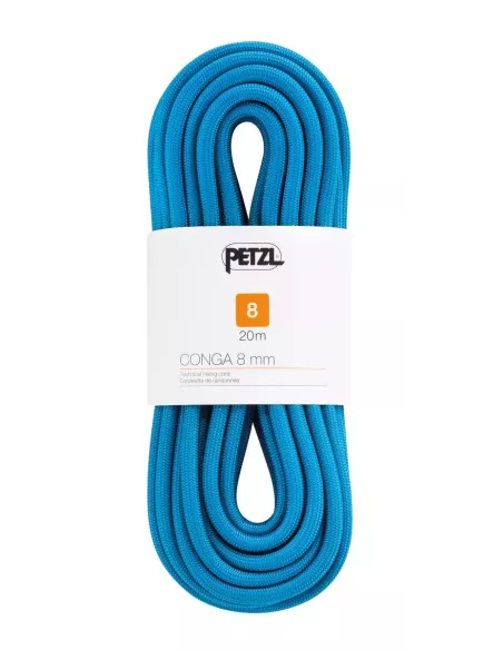 Semistatic rope Petzl Conga 8mm 20m