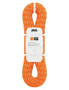 Lina półstatyczna Petzl Club 10mm Orange 40m