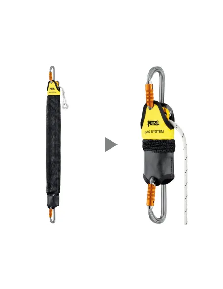 kopia Zestaw ratowniczy Petzl Jag Rescue Kit 120m