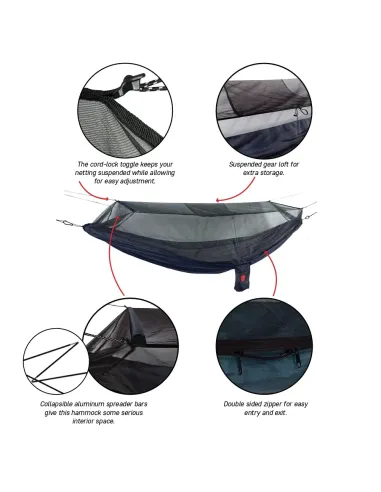 Hamak Grand Trunk Skeeter Beeter XT Mosquito Net Blue