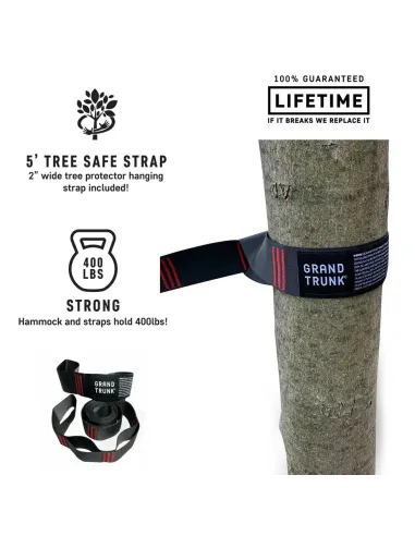 Hammock with straps Grand Trunk Double Deluxe Hammock w/Straps Magenta