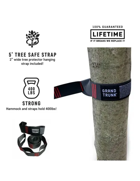 Hammock with straps Grand Trunk Double Deluxe Hammock w/Straps Magenta