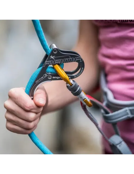Belay device Singing Rock Rama Orange Belay device Singing Rock Rama Orange