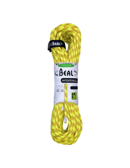 Climbing rope Beal Antidote 10,2mm Yellow 60m