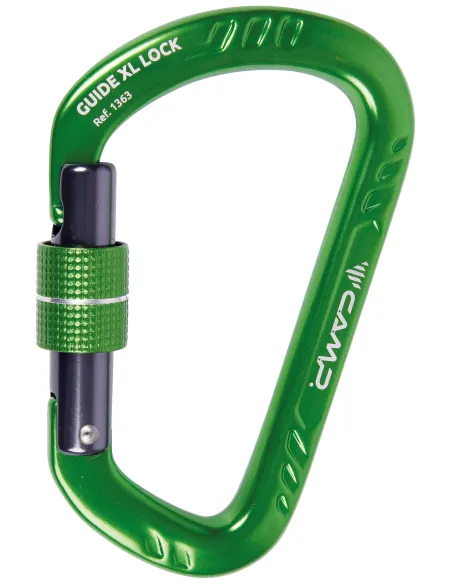 Karabinek wspinaczkowy Camp Guide XL Lock Green