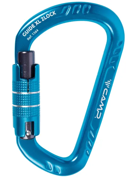 Karabinek wspinaczkowy Camp Guide XL 3Lock Blue