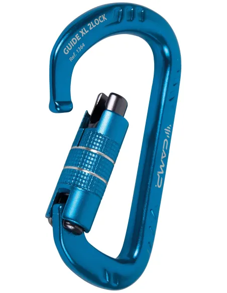 Climbing carabiner Camp Guide XL 2Lock Blue