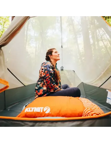 Pillow Klymit Drift Camp Pillow Large Orange Pillow Klymit Drift Camp Pillow Large Orange