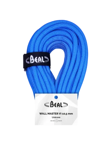 Lina wspinaczkowa Beal Wall Master Unicore 10,5mm Blue 40m